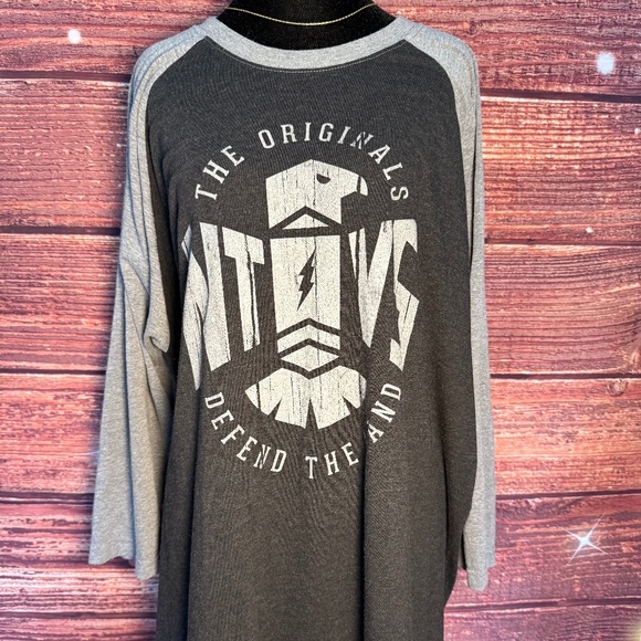 The Original Natives Oversized Jersey T-shirt. Unisex Size 3XL. - Picture 1 of 6